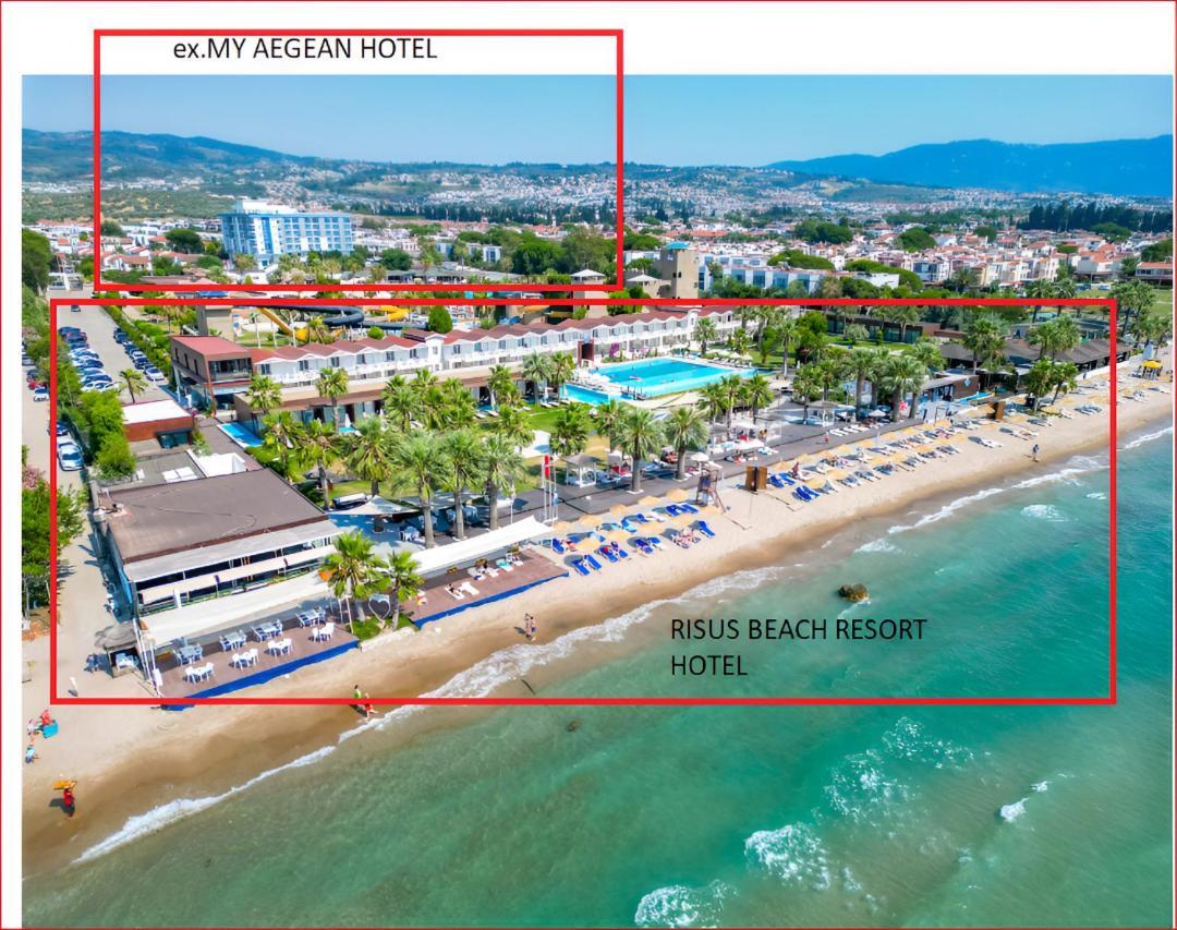 Risus Beach Resort Hotel Kusadasi Exterior photo